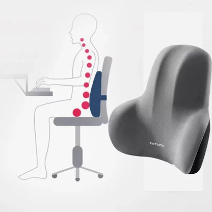 Lumbar Pillow for Desk, Car & Gaming Chair