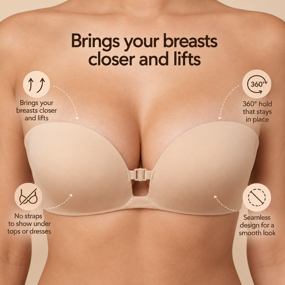 StayLift Strapless Bra