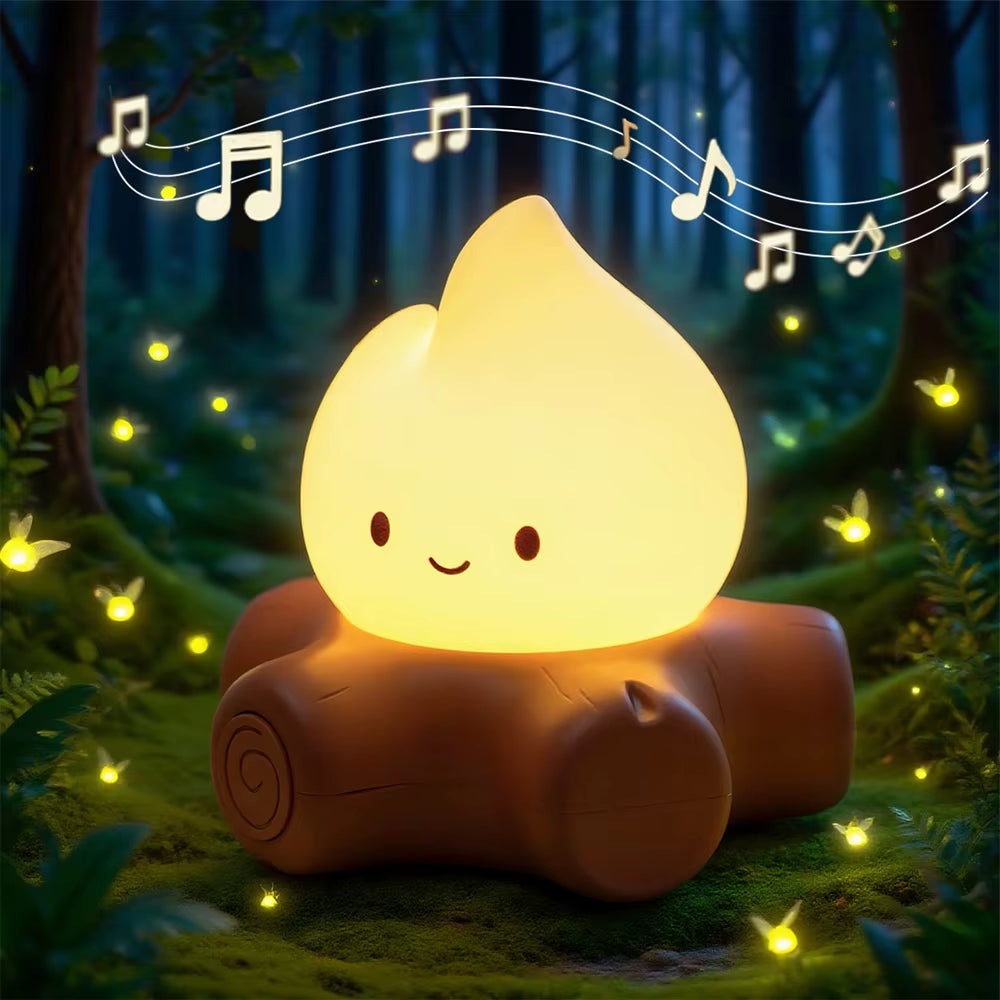 White Noise Night Light - Campfire Glow