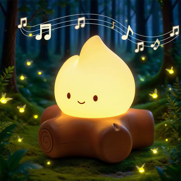 White Noise Night Light - Campfire Glow