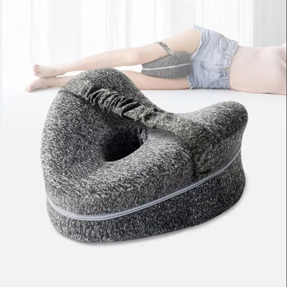Knee Pillow for Side Sleepers - Memory Foam