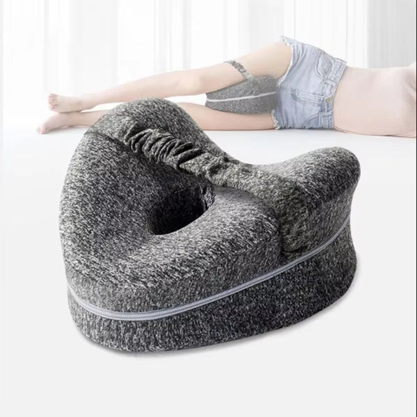 Knee Pillow for Side Sleepers - Memory Foam